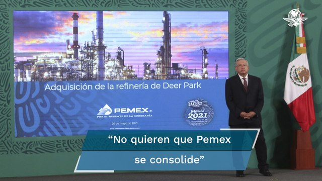 AMLO: Ley de Hidrocarburos está siendo muy combatida porque no quieren que Pemex se consolide