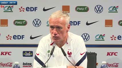 Didier Deschamps évoque les vaccins et la bulle sanitaire