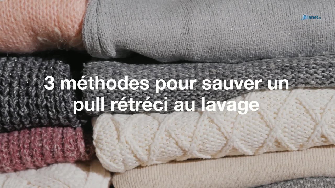 Comment Agrandir Un Pull Retreci Au Lavage