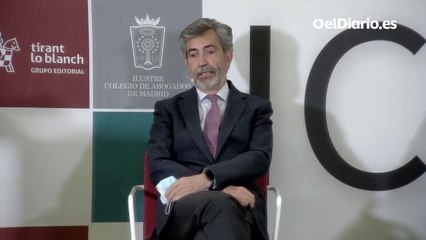 Lesmes advierte de que un indulto es "difícil de aceptar" cuando no hay concordia