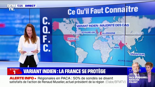 Covid-19: où en est la menace du variant indien ?