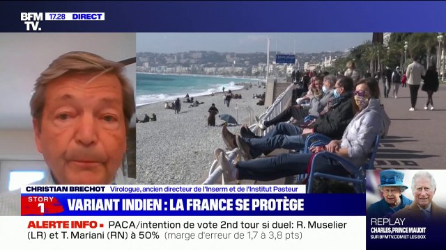 Christian Bréchot: Le variant indien est probablement plus contagieux, on ne sait pas très bien à quel point