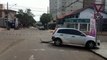 Acidente é registrado no cruzamento das Ruas Engenheiro Rebouças e Mato Grosso