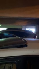 Roof Itch Scratched by Parking Garage Ceiling