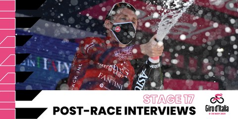 Giro d’Italia 2021 | Stage 17 | Interviews post race