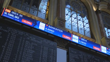 El Ibex 35 pierde un 0,13 % y el nivel de los 9.200 puntos