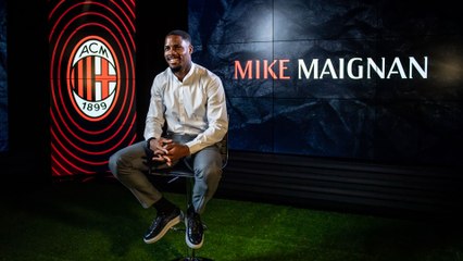Maignan: "AC Milan is a prize"
