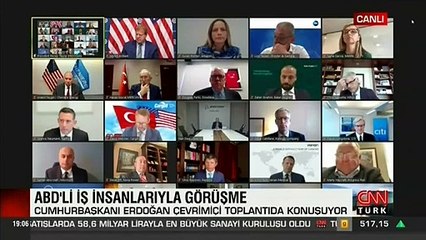 Son dakika haberi: ABD'li iş insanlarıyla görüşme! Erdoğan'dan önemli açıklamalar