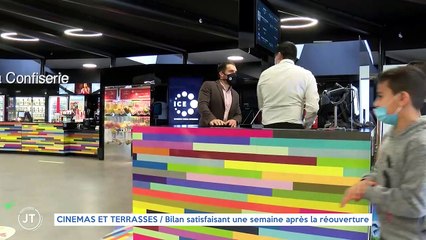 1Cinémas et terrasses / bilan satisfaisant une semaine après la réouverture