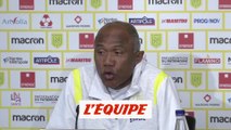 Kombouaré : «Bien sûr qu'on est favoris» - Foot - Barrages L1 - Nantes