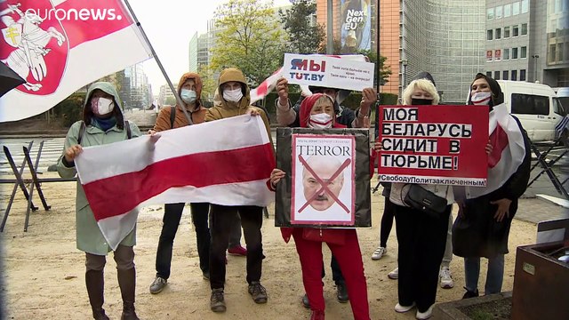 Lukashenko is 'turning Belarus into the North Korea of Europe', says Sviatlana Tsikhanouskaya