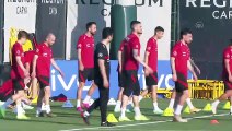 ANTALYA - A Milli Futbol Takımı, Azerbaycan maçının hazırlıklarını tamamladı