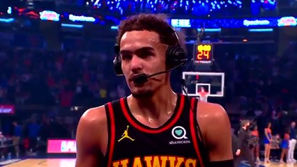 Trae Young leads the Hawks to victory in game 1