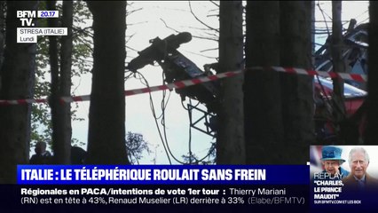 Italie: le frein d'urgence du téléphérique avait été volontairement désactivé