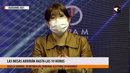 Las mesas abrirán hasta las 19 horas