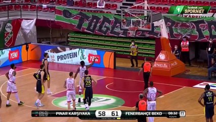Pınar Karşıyaka 76-78 Fenerbahçe  (GENİŞ ÖZET)