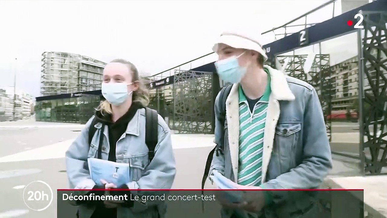 Déconfinement : un grand concert test avec Indochine à l'AccorHotels Arena