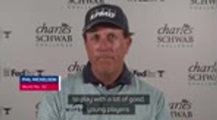 下载视频: Playing with young stars spurred Mickelson to PGA triumph