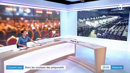 Dans les coulisses du concert test du 29 mai avec Indochine