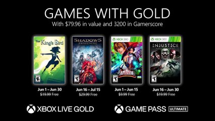 Games with Gold | June 2021 - video Dailymotion