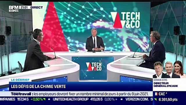 Les défis de la chimie verte, la conception et le développement de procédés enzymatiques chez Carbios,... Le débrief de l'actu tech du mercredi - 26/05