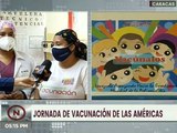 Realizan jornada de vacunación de las Américas en el centro de salud Santa Rosalía en Caracas