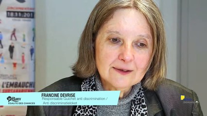 Guichet anti discrimination Actiris que faire en cas de discrimination à L'embouche