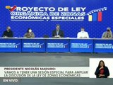 Pdte. Maduro: La Ley de Zonas Económicas Especiales va a marcar el desarrollo productivo del país