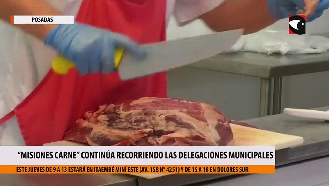 Las ofertas de los programas Misiones Carne y Misiones Pescado para los próximos días