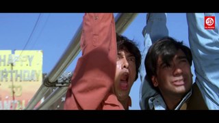 गाड़ी में ब्रेक नहीं है इश्क़ कॉमेडी सीन्स - अजय देवगन, आमिर खान, जूही चावला, जॉनी लीवर कॉमेडी सीन्स