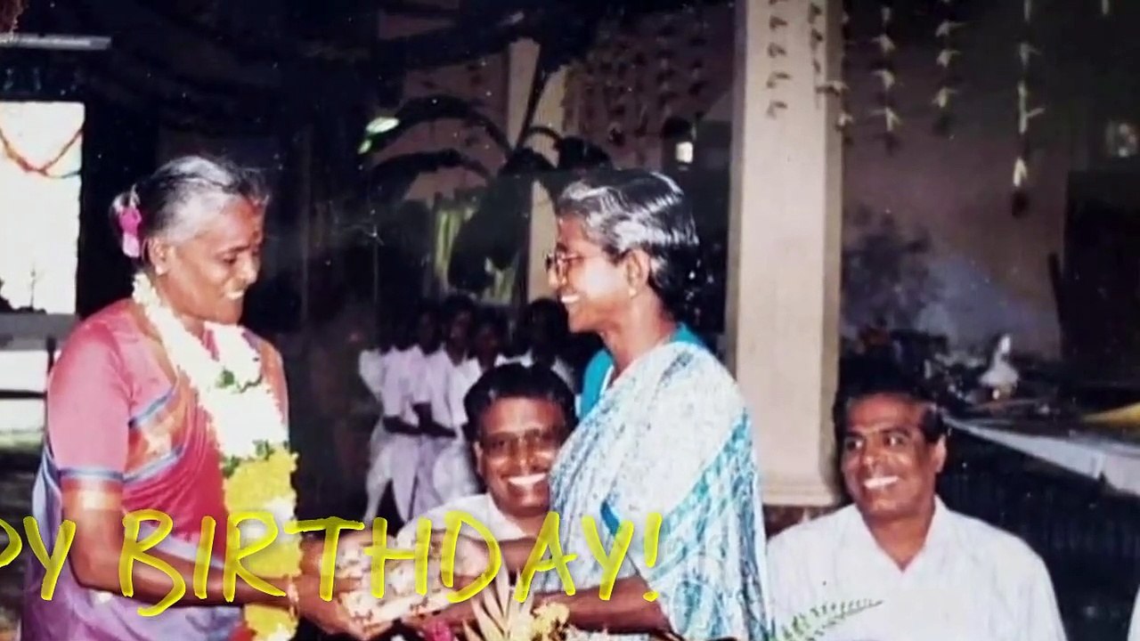 Rajan & Thayalan wishing Amma for her 80th birthday 2021May26
