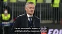 Loss means it's an unsuccessful season - Solskjaer