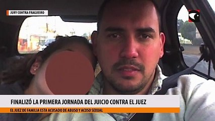 finalizó la primera jornada del juicio contra el juez de Familia acusado de abuso