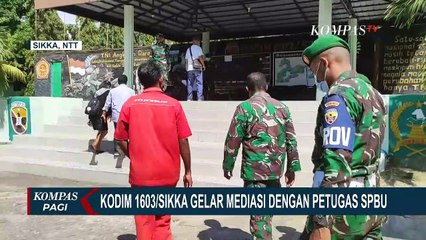Viral! Anggota TNI Pukul Petugas SPBU