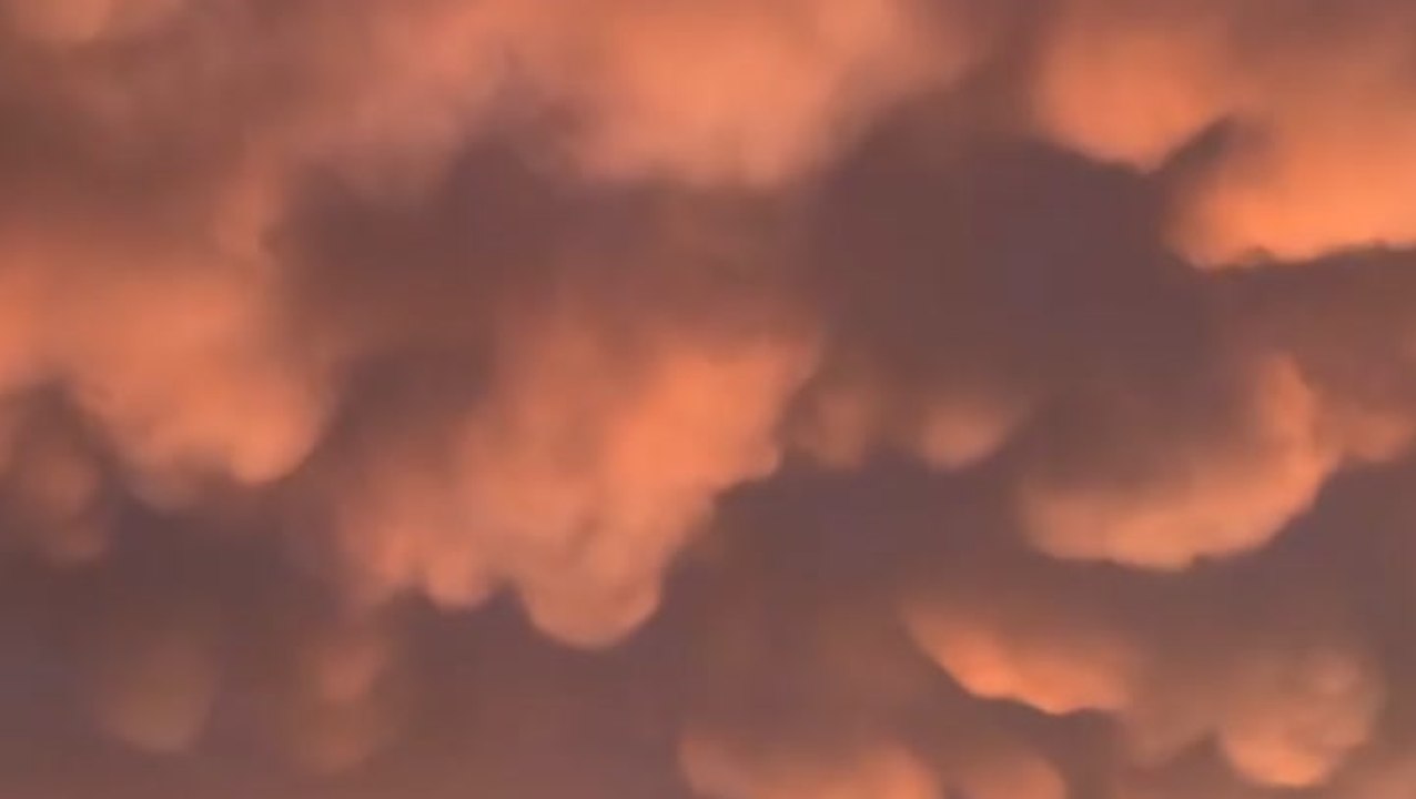 Clouds roll over Texas