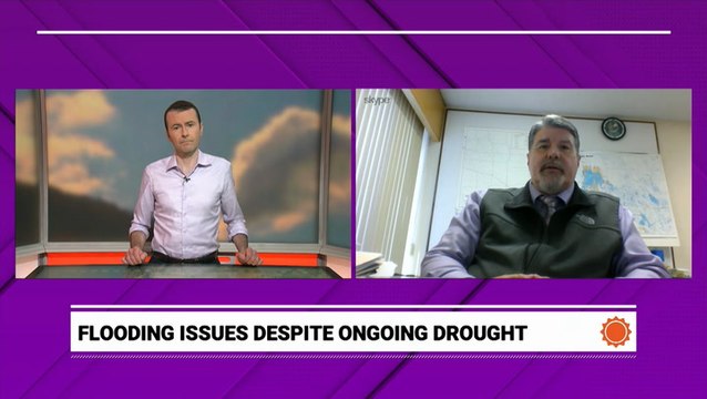 Flooding issues despite ongoing drought