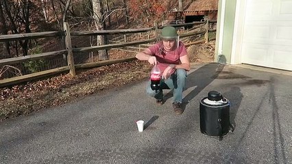 Sıvı azot ile kola karıştırılınca bakın neler oluyor