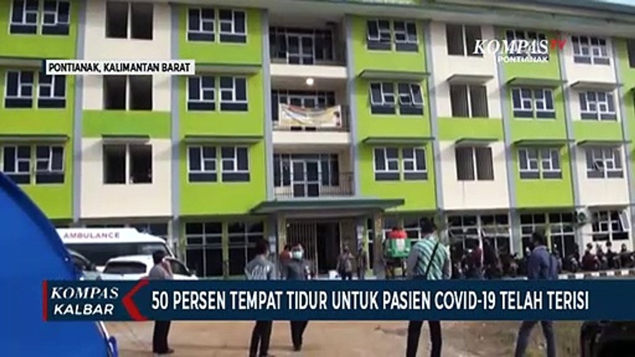 50 Persen Kapasitas Tempat Tidur Pasien Covid-19 di RS Kalbar Sudah Terisi
