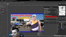 GIMP video tutoria diseño grafico edicion de imagen curso completo bien explicado realizando miniatura para canal de youtube