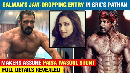 Salman's Unbelievable Entry Scene In ShahRukh's Pathan | To Perform Daredevil Stunt