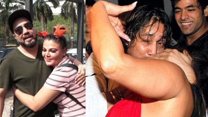 Rakhi Sawant और Mika Singh का kissing controversy के सालों बाद हुआ  आमना-सामना | FilmiBeat