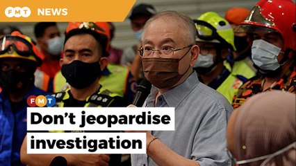 Don’t speculate, allow task force to do its work, Wee told