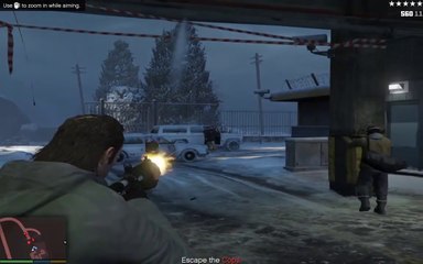 GTA 5 PC - Mission @1 - Prologue Walkthrough Michael and Trevor_HD