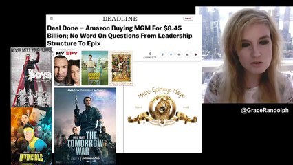 Amazon buys MGM - James Bond TV Show Disney DC Rumors & More!