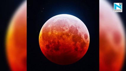 "Super Blood Moon" dazzles stargazers, hundreds of pictures shared on social media