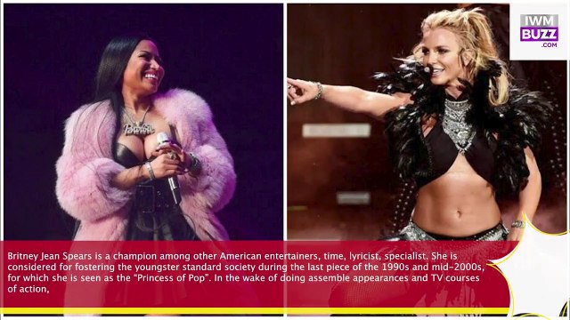 Bold On Stage Britney Spears And Nicki Minajs Legendary On Stage Outfit Of All Times