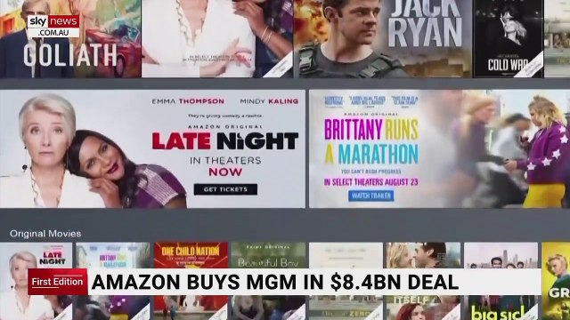 Amazon s'offre pour 8,45 milliards de dollars le mythique studio hollywoodien de James Bond et du Silence des agneaux , MGM, pour mieux concurrencer Netflix