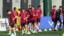 SPOR A Milli Futbol Takımı, Azerbaycan maçı hazırlıklarını tamamladı