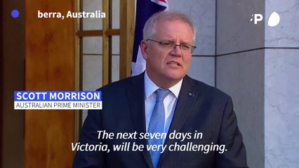 Australian PM comments on Melbourne lockdown