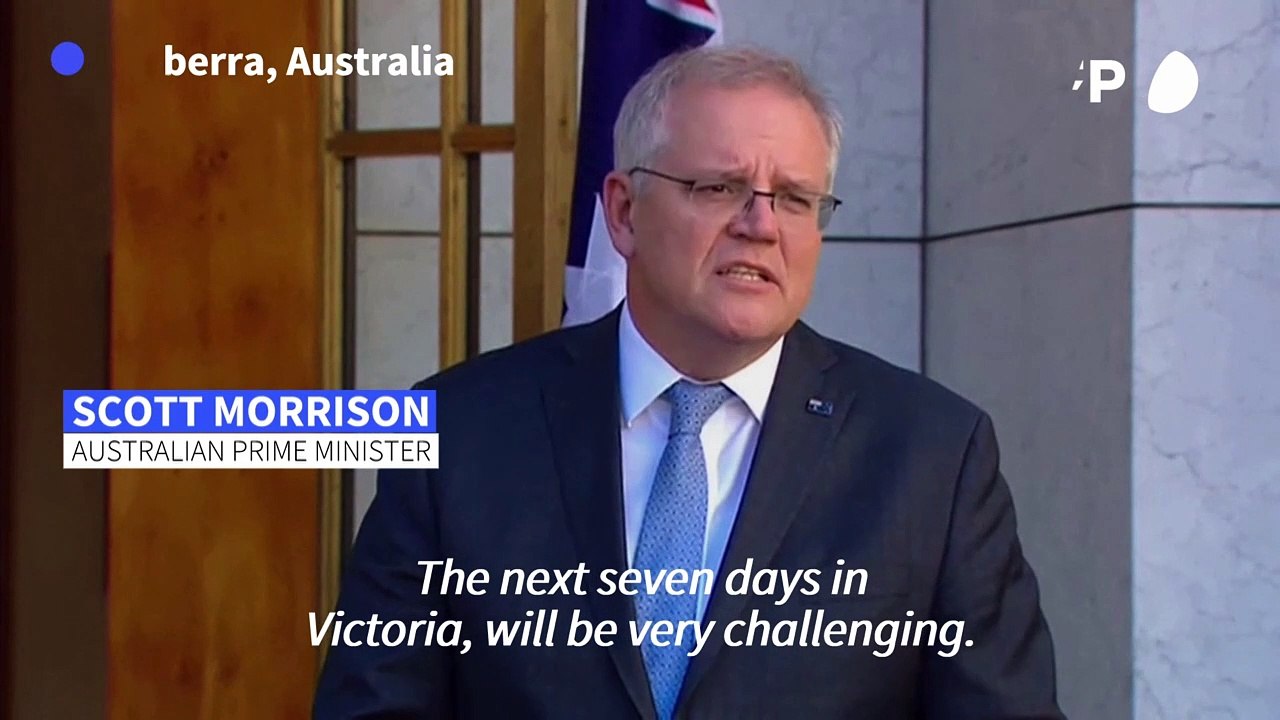 Australian PM comments on Melbourne lockdown